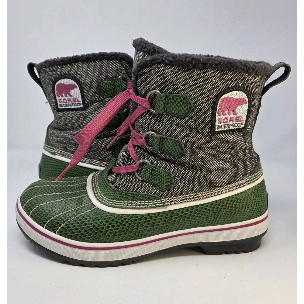 Women's Sorel Tivoli All-Weather Waterproof Lined Boots NL1530-330 Size 6.5